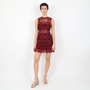 Self-Portrait Lace Mini Dress Size 6